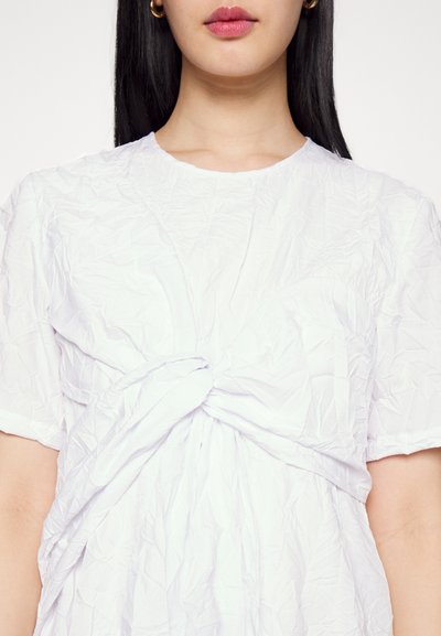 Brogger LIZZIE MIDI DRESS - Cocktail φόρεμα / Φόρεμα για πάρτι - white