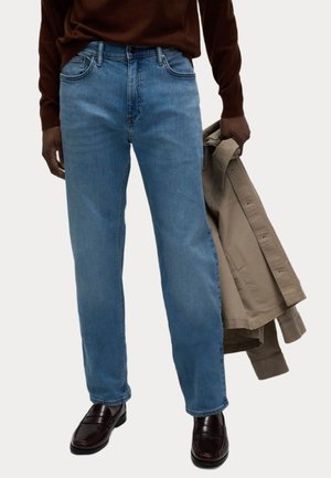 STRETCH - Jeans Straight Leg - azure blue