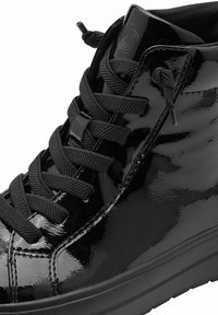 Jana SNEAKER - High-top trainers - black patent