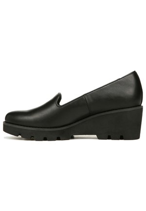 WILLA - Slip-ons - black leather