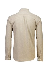 Lindbergh MELANGE BRUSHED SHIRT - Camicia - mid brown