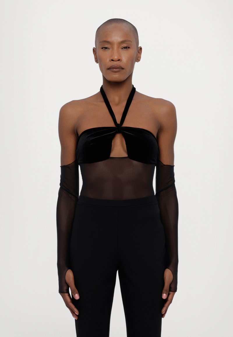 Undress Code BISOU BODYSUIT  - Μπλούζα με μακριά μανίκια - black