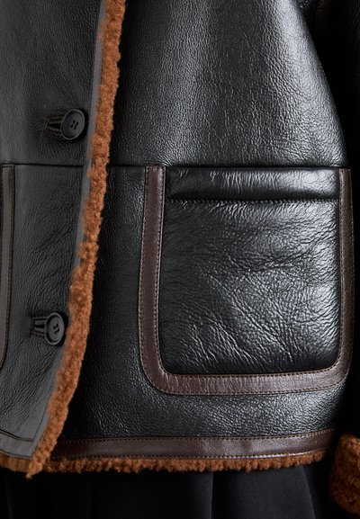 Bally Læderjakker - black/cuero