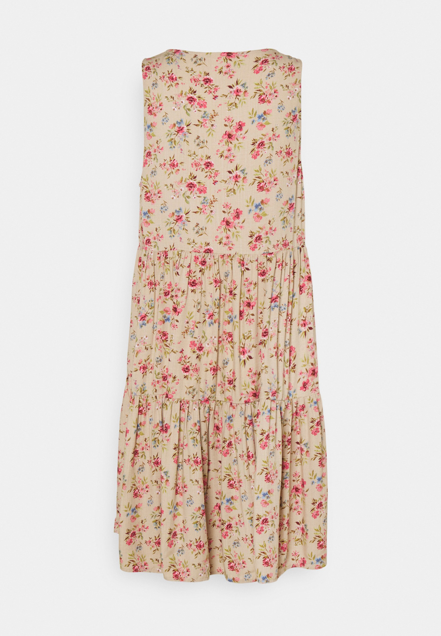 Vila VICARE LAYER DRESS - Vestito estivo - nude/color carne - Zalando.it