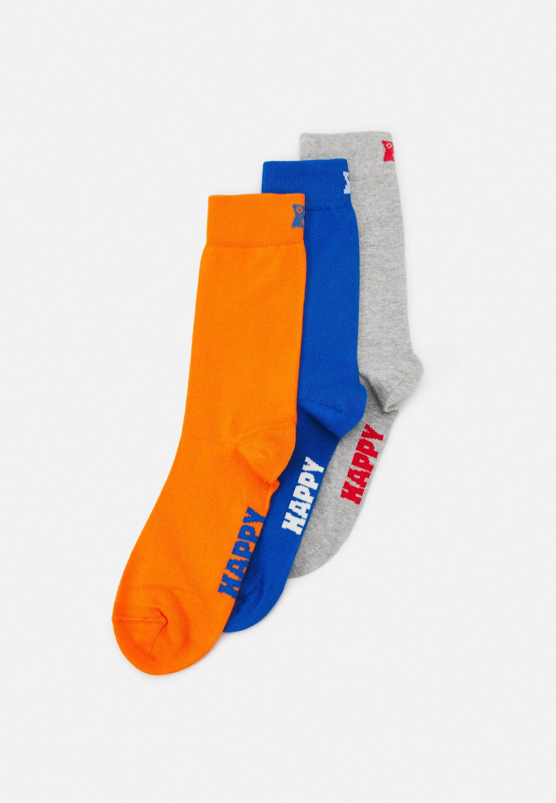 Happy Socks 3er Pack Unisex Socken – Weiche Baumwolle, Verstärkte Ferse & Bunte Designs