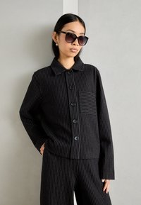 Marc O'Polo OVERJACKET PINSTRIPE - Suvejakk - multi