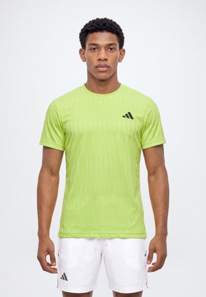 adidas Performance, FREELIFT TEE - Спортна тениска - semi frozen lemon
