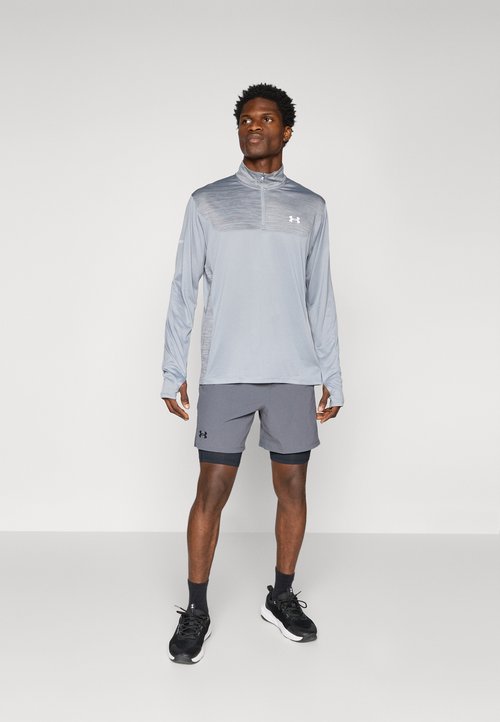 UA TIGER TECH 2.0 SS Men Clothing Sports Training BLACK OR GREY LG...