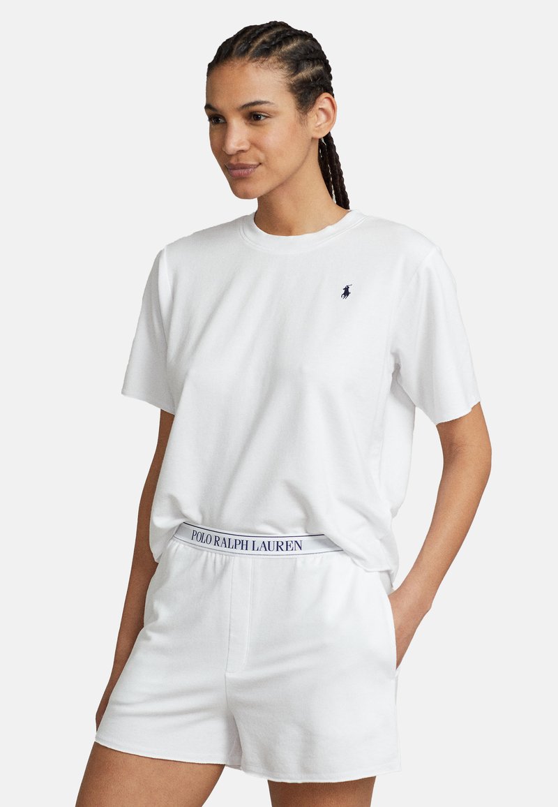 Polo Ralph Lauren SHORT SLEEVE SET - Pyjama - weiss/weiß - Zalando.ch