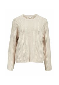 Strickpullover - silver gray