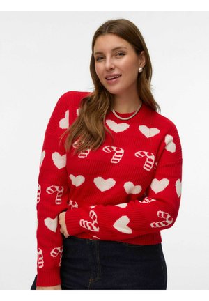 VMCANDYHEARTS - Pullover - chinese red