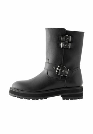 FOREVER COMFORT - Cowboy-/Bikerstiefelette - mottled anthracite