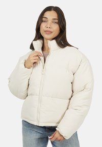 PADDED WITH DROPPED SLEEVE - Winter jacket - off-white
