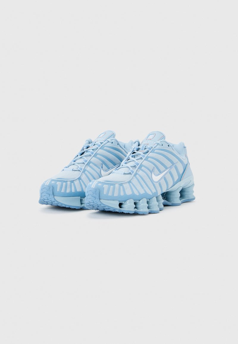 Nike Sportswear SHOX TL - Tenisky - light armory blue/white/work blue/dusty peach