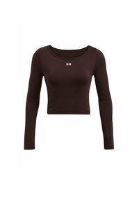 SEAMLESS - Majica z dolgimi rokavi - brown obsidian