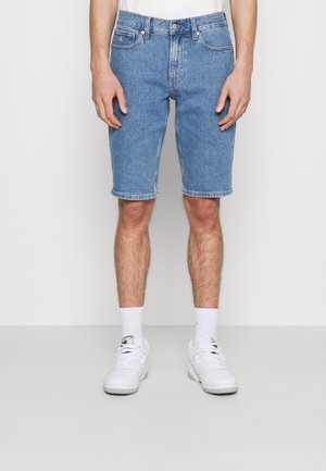 PRIDE GRAPHIC UNISEX - Denim shorts - denim medium