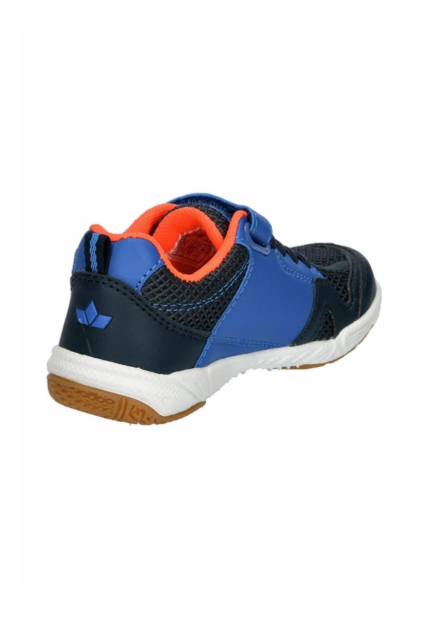 Walkingschuh – marine blau orange