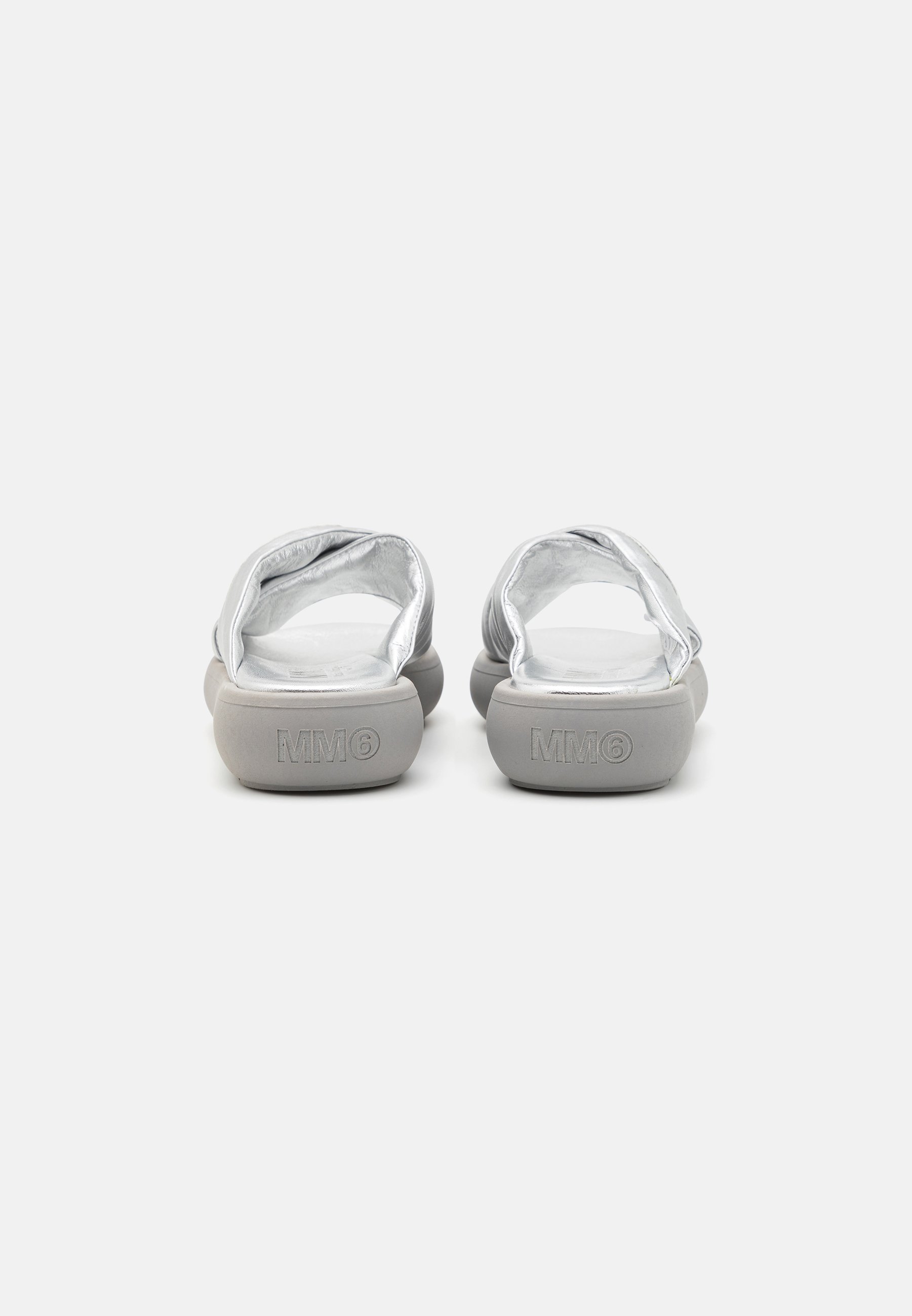MM6 Maison Margiela Papuci de casă - silver/argintiu - Zalando.ro