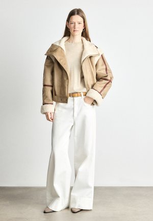 Rank 15: BOSS - CHEERLEA - Faux leather jacket