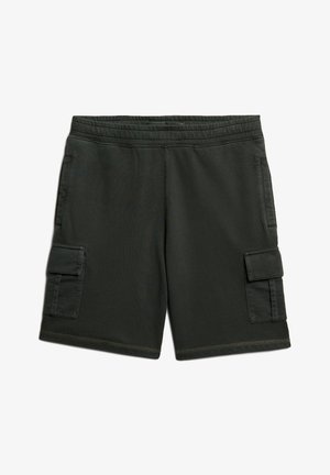Superdry & Co, CONTRAST STITCH - Shorts - washed black