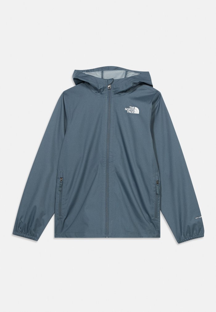 The North Face TEEN ZIPLINE RAIN JACKET UNISEX - Waterproof jacket - granite grey