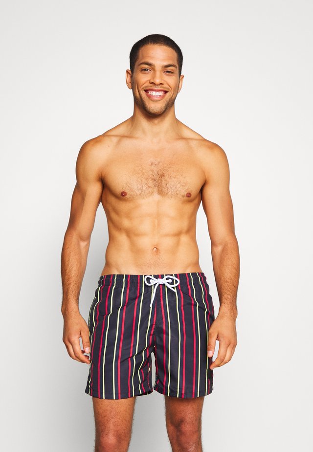 STRIPE SWIM - Badeshorts - midnight/navy
