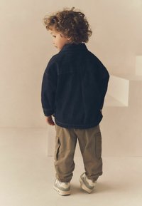 Next HOODED  REGULAR FIT - Džinsa auduma jaka - dark denim rinse