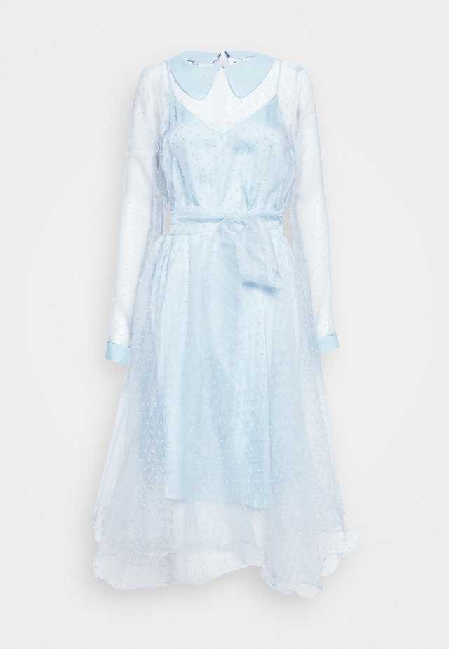 LIDI DRESS - Juhlamekko - chambray blue