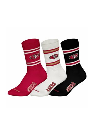 UNISEX 3ER PACK - TEAMS CREW LOGO - Socken - san francisco ers