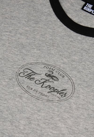 The Kooples T-shirt print - grey melange