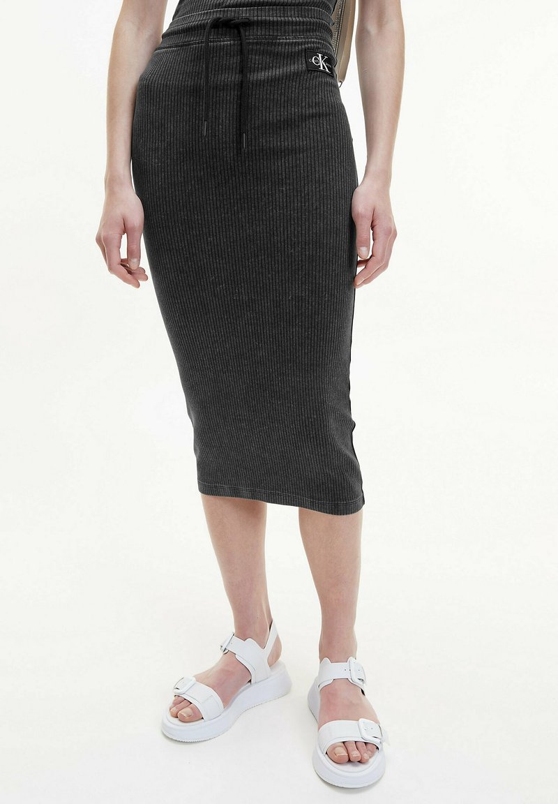Damen Jeansröcke | Calvin Klein Jeans Bleistiftrockwashed black/schwarz - VN17378 Damen Jeansröcke | Calvin Klein Jeans Bleistiftrockwashed black/schwarz - VN17378