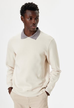 Sweatshirt - beige