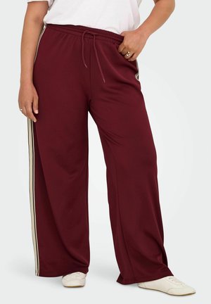 JOGGING CARASTA LOCKER GESCHNITTEN - Treningo apatinė dalis - cabernet