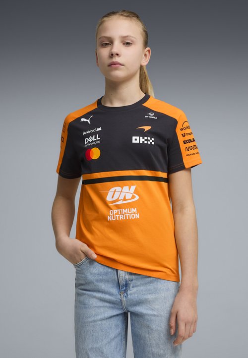 PUMA X MCLAREN RACING REPLICA T-SHIRT UNISEX - Print T-shirt - papaya — photo 2