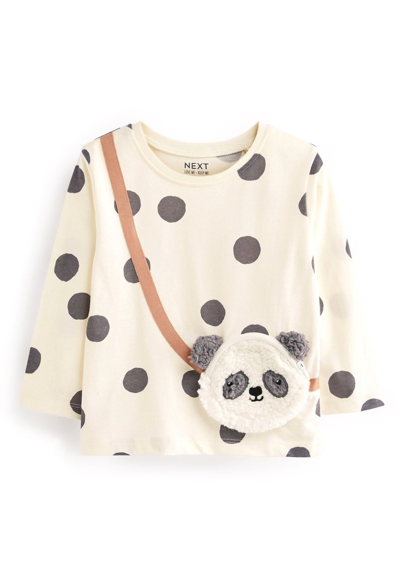 Next Trükipildiga T-särk - black white panda