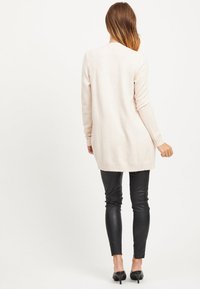 VILA VIRIL OPEN  - Chaqueta de punto - nude