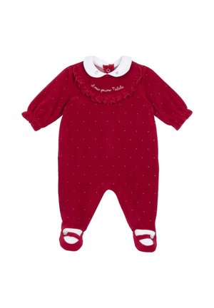 LEG OPENING - Strampler - red