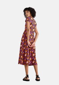 Seasalt Cornwall WILD BOUQUET - Jersey dress - pink  bold sunflower maritime