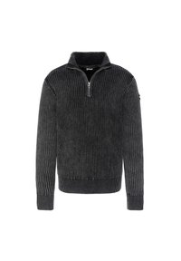 Schott TRUCKER - Strickpullover - noir