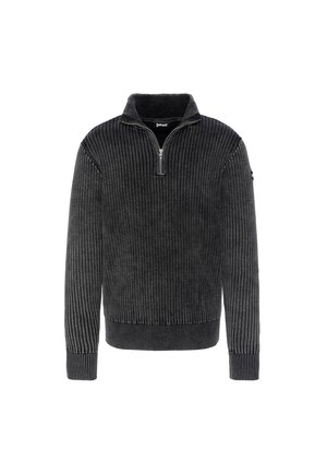 TRUCKER - Striktrøje - noir