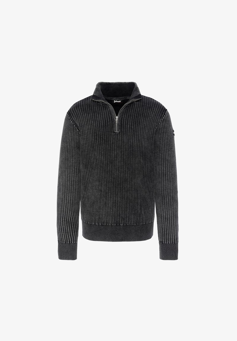 Schott TRUCKER - Trui - noir