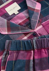 Laura Ashley BUTTON THROUGH - REGULAR FIT - Pyžamo - navy pink check