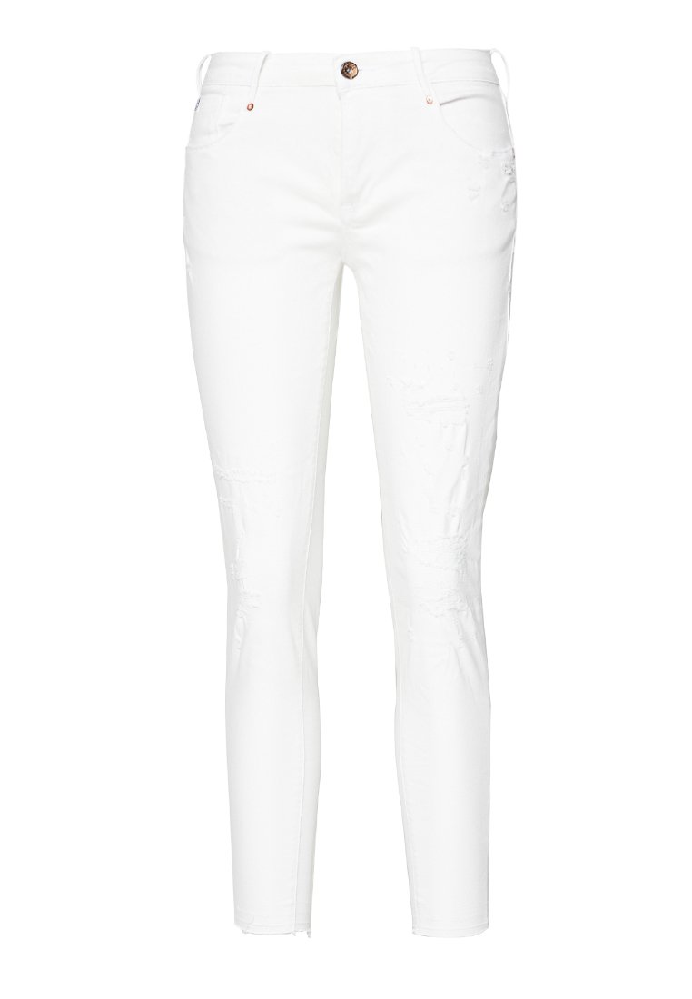 Le Temps Des Cerises Slim fit jeans wit
