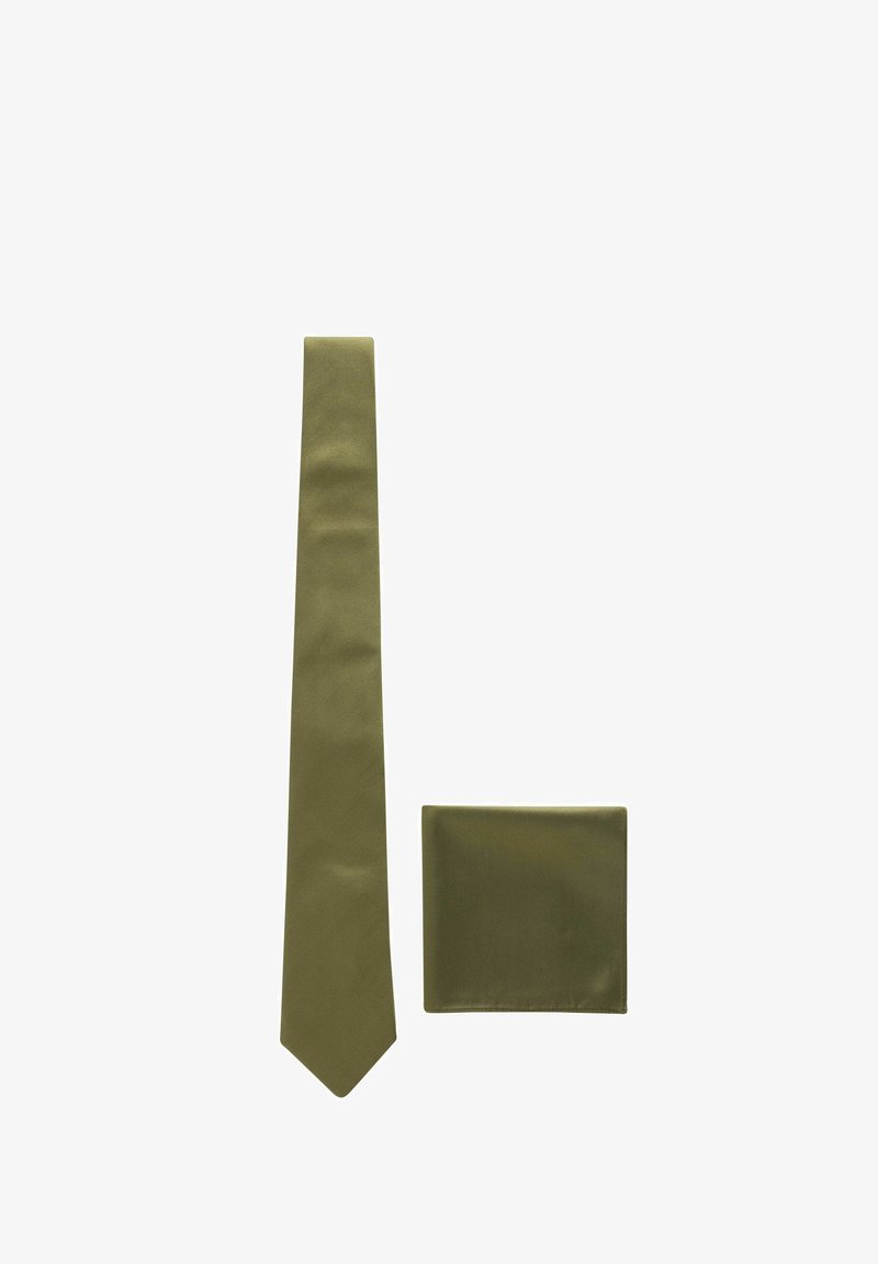 Next WIDE SET - Mouchoir de poche - moss green
