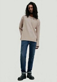 AllSaints ROWE CREW - Långärmad tröja - chalk white
