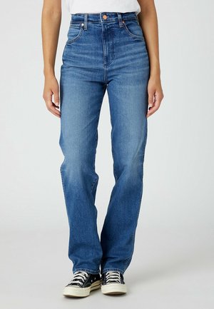 Jeans Straight Leg - blue denim