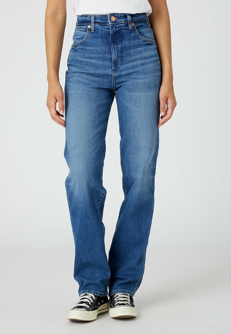 Wrangler Vaqueros rectos - blue denim