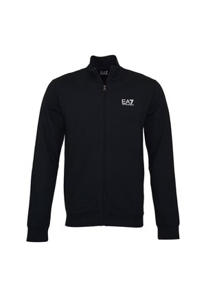 Felpa con zip - dark blue