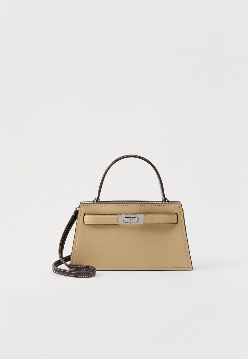 Tory Burch PETITE LEE RADZIWILL BAG - Håndtasker - light camel