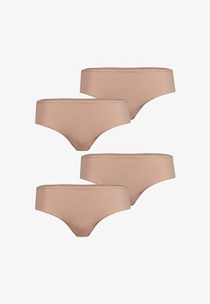 Skiny, MODAL INVISIBLE 4-PACK - Culotte brésilienne - beige